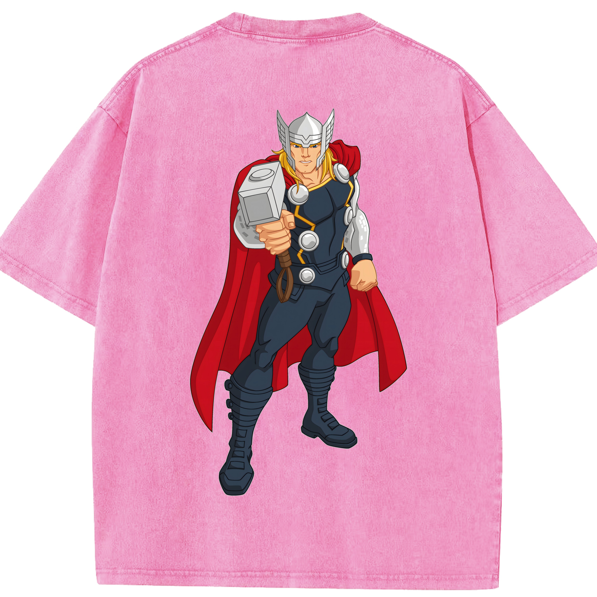 （画像用） アベンジャーズ The Avengers 綿100% ヴィンテージ風 半袖Tシャツ（背面プリント）